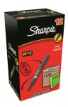 SHARPIE W10 MARKERS BLACK BOX (SO192654)